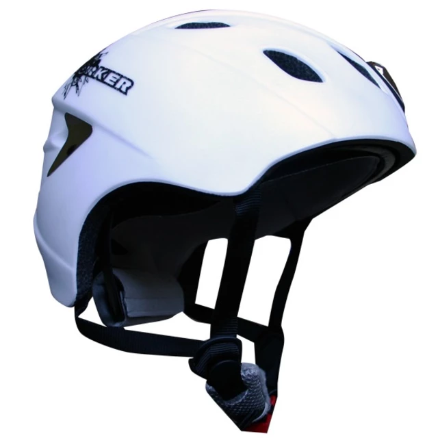 Kask snowboardowy Worker Trentino ∙ waga 365 g ∙ wentylacja Thermo Fit ∙ zdejmowane nauszniki - Szary z logo