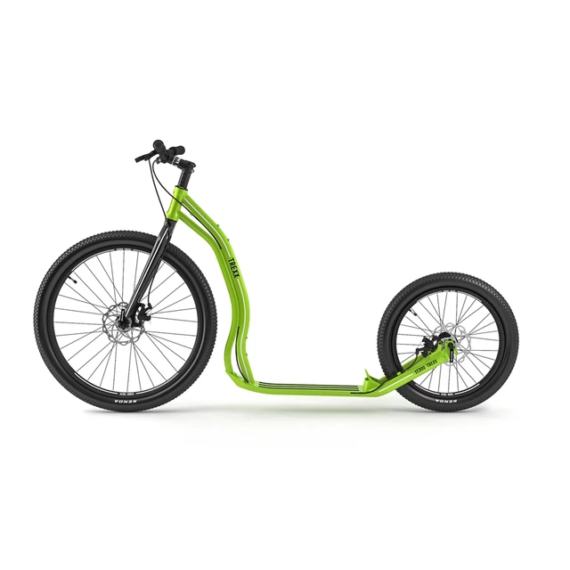 Hulajnoga Yedoo Trexx Disc 26/20" - Czarny - Zielony