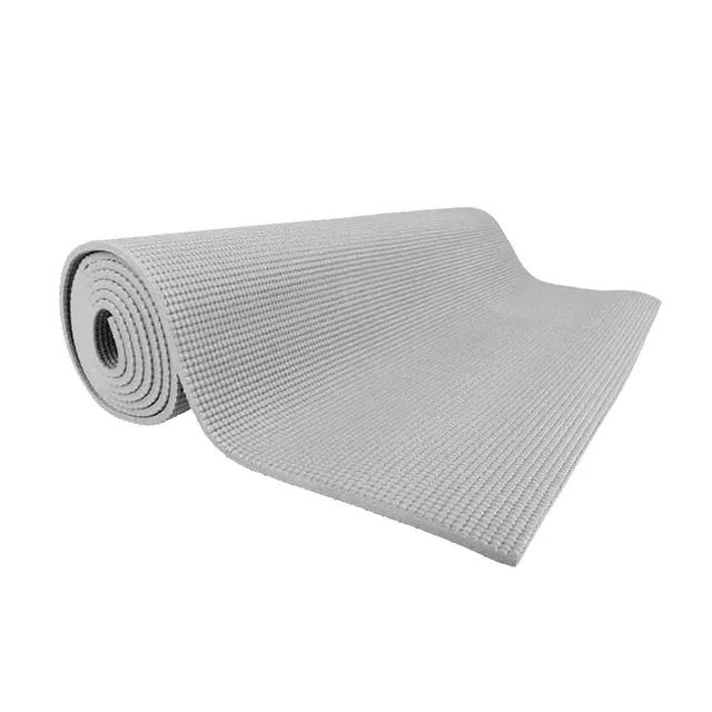 Mata do ćwiczeń jogi inSPORTline Yoga 173×60 cm ∙ grubość 0,5 cm ∙ stabilna powierzchnia ∙ lekka - Niebieski - Szary