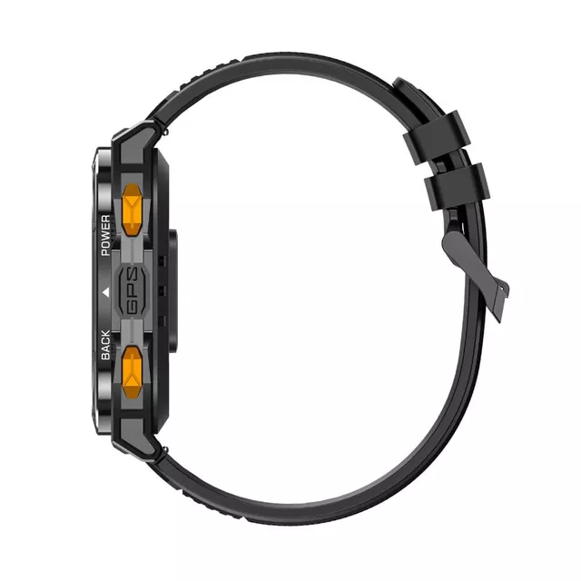 Smartwatch wodoodporny inSPORTline Zakuro – inteligentny zegarek 5 ATM ∙ połączenia ∙ kompas / barometr