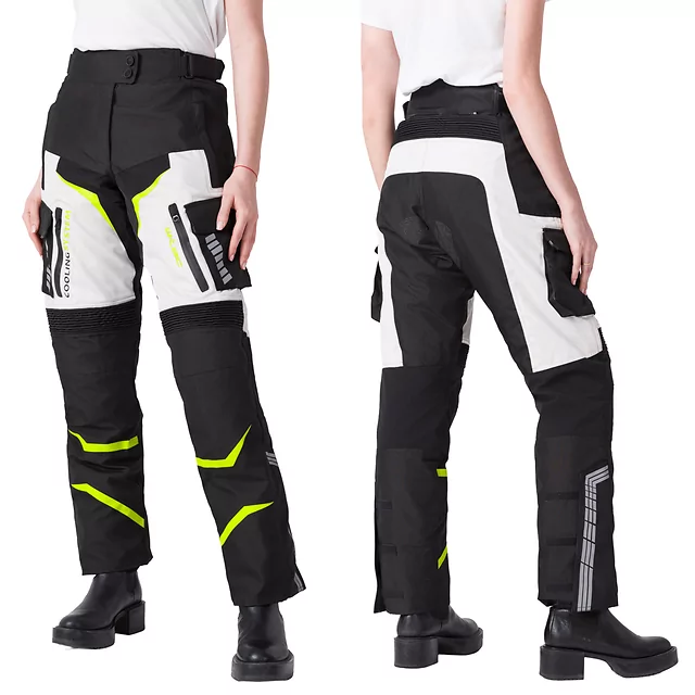 Damskie spodnie motocyklowe W-TEC Warao Lady ∙ ochraniacze ce ∙ membrana klimatyczna ∙ airvent ∙ wypinane ocieplenie