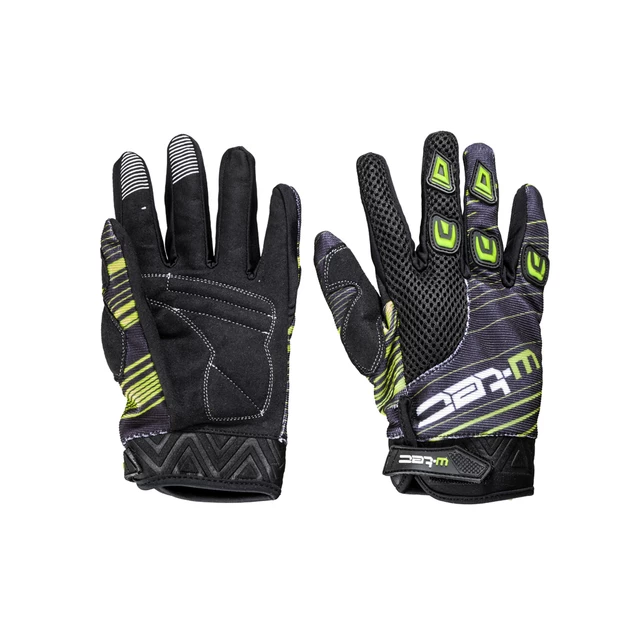 Rękawice motocyklowe W-TEC Heralt - Zielony - Zielony