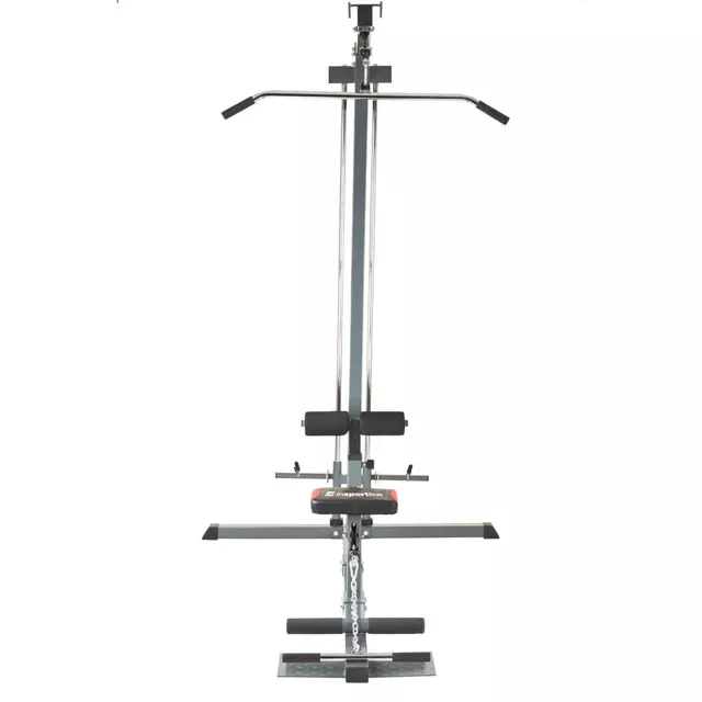 Wyciąg inSPORTline LP05 ∙ atlas z linkami górnym/dolnym ∙ 75 kg obciążenia ∙ stabilna konstrukcja