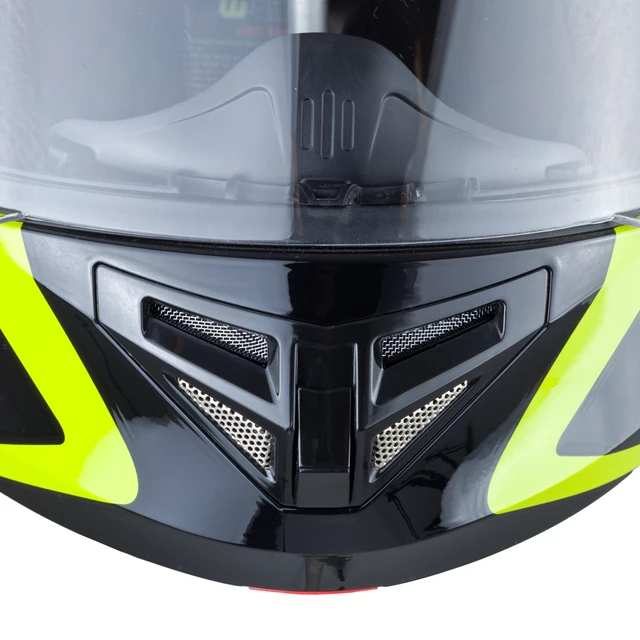 Kask motocyklowy szczękowy W-TEC Vexamo z blendą - Biały