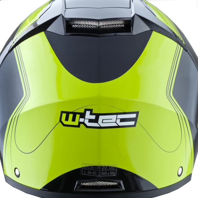 Kask motocyklowy szczękowy W-TEC Vexamo z blendą - Biały