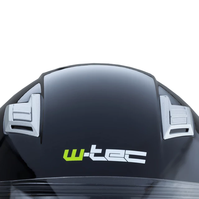Kask motocyklowy szczękowy W-TEC Vexamo z blendą - Biały