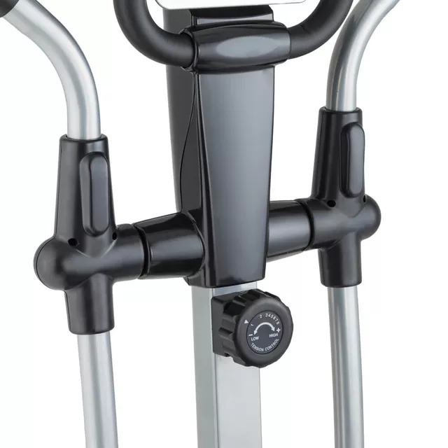Orbitrek magnetyczny inSPORTline Madesto ∙ pomiar tkanki tłuszczowej ∙ 8 poziomów obciążenia ∙ długość kroku 32 cm ∙ uchwyt na tablet ∙ LCD
