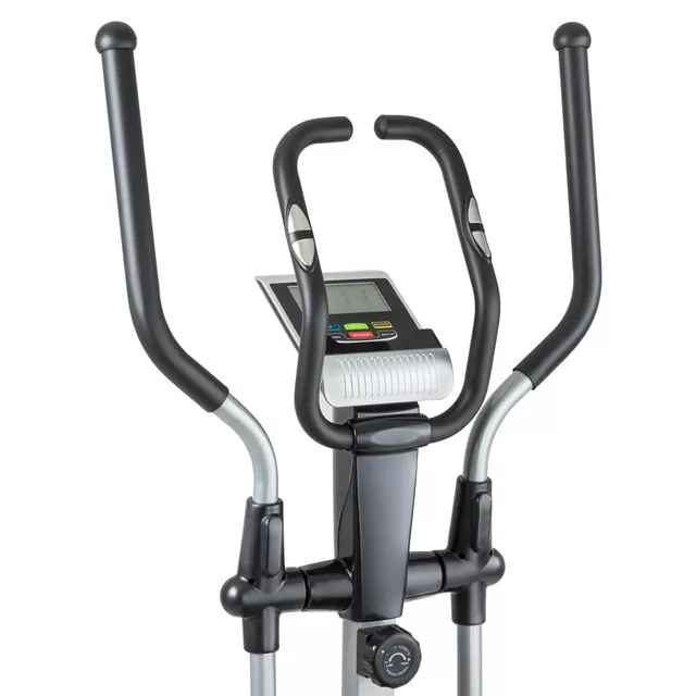 Orbitrek magnetyczny inSPORTline Madesto ∙ pomiar tkanki tłuszczowej ∙ 8 poziomów obciążenia ∙ długość kroku 32 cm ∙ uchwyt na tablet ∙ LCD