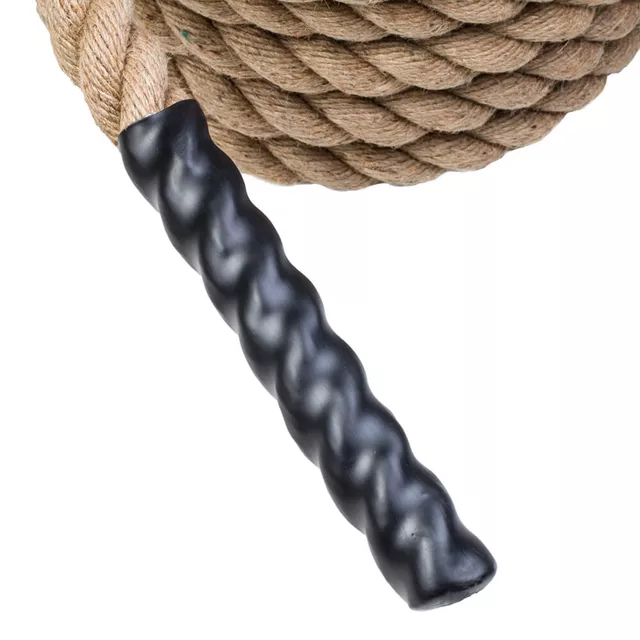 Lina treningowa inSPORTline WaveRope Base 4 cm × 15 m ∙ do ćwiczeń siłowych i funkcjonalnych ∙ odporność na przetarcia, długa żywotność