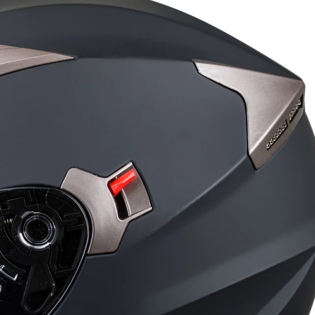Kask motocyklowy otwarty z blendą W-TEC Putta - Biały perłowy