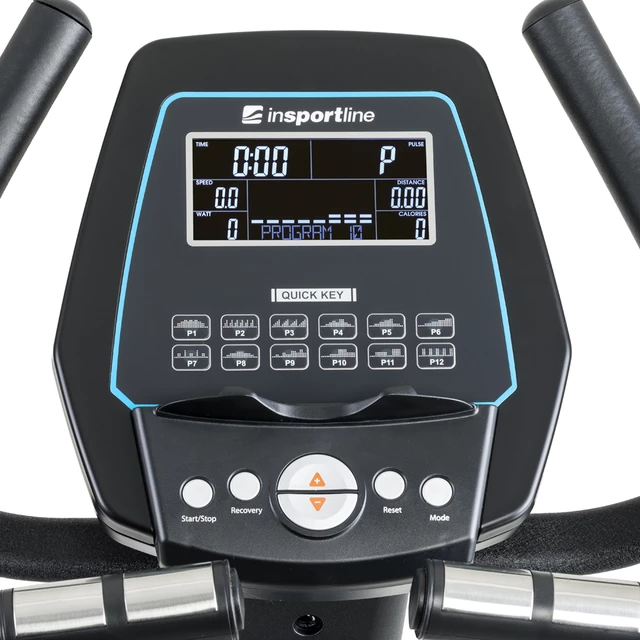 Rower stacjonarny inSPORTline Valdosa ∙ magnetyczny system oporu ∙ 12 programów ∙ ∙ 16 stopni obciążenia ∙ program WATT ∙ czujniki tętna ∙ LCD