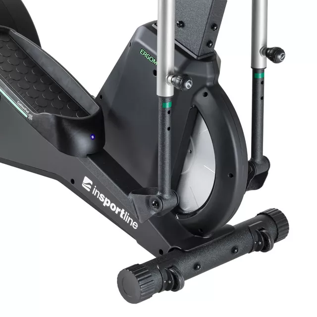 Profesjonalny orbitrek 2w1 inSPORTline Kapekor ∙ przednio i tylnonapędowy ∙ 2 koła zamachowe 21 kg ∙ 16 poziomów obciążenia ∙ Bluetooth