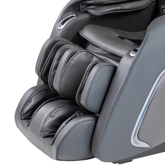 Fotel do relaksu inSPORTline Carlita ∙ masaż mechaniczny + powietrzny ∙ ogrzewanie podczerwienią ∙ sterowanie głosowe ∙ Bluetooth - Antracyt