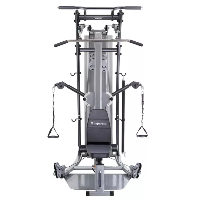 Atlas wielofunkcyjny inSPORTline Profigym C200 ∙ ławka składana ∙ wyciągi, drążek, motylek ∙  stos 90 kg ∙ udźwig 150 kg