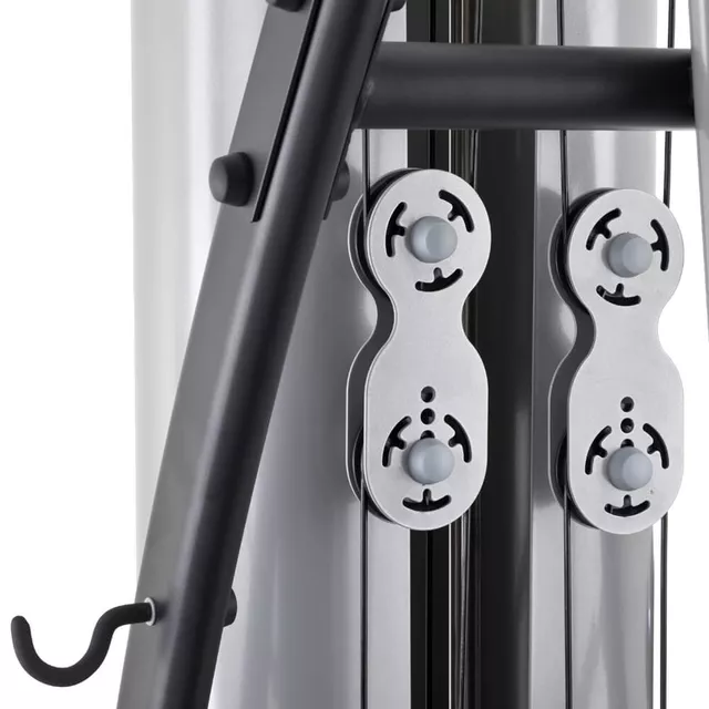 Atlas wielofunkcyjny inSPORTline Profigym C200 ∙ ławka składana ∙ wyciągi, drążek, motylek ∙  stos 90 kg ∙ udźwig 150 kg