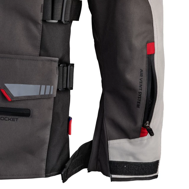 Kurtka motocyklowa W-TEC Excellenta - Szary