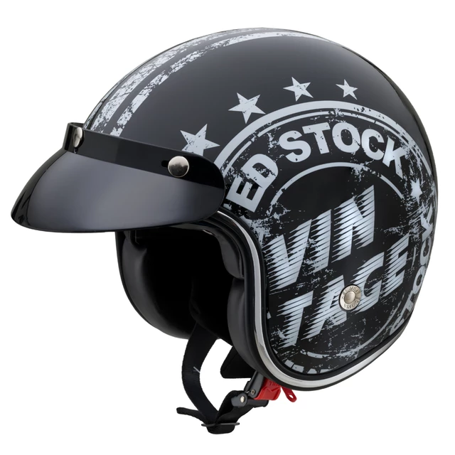 Kask motocyklowy otwarty W-TEC Café Racer - 3Ways Surf - Zapasy vintage