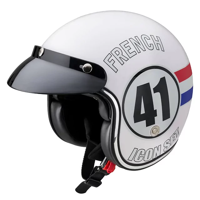 Kask motocyklowy otwarty W-TEC Café Racer - 3Ways Surf - French 41-