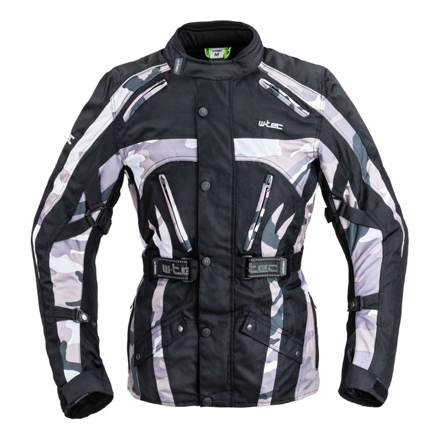 Męska kurtka motocyklowa W-TEC Troopa - Black Camo - Black Camo