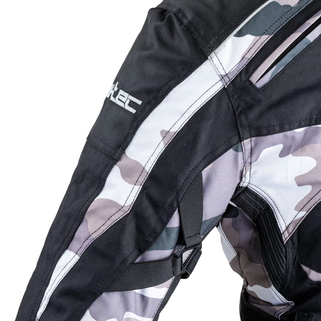Męska kurtka motocyklowa W-TEC Troopa - Black Camo