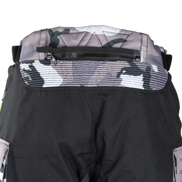 Męskie spodnie motocyklowe W-TEC Kaamuf - Black Camo
