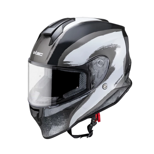 Kask motocyklowy W-TEC Integra Graphic + wizjer - Czarno-zielony