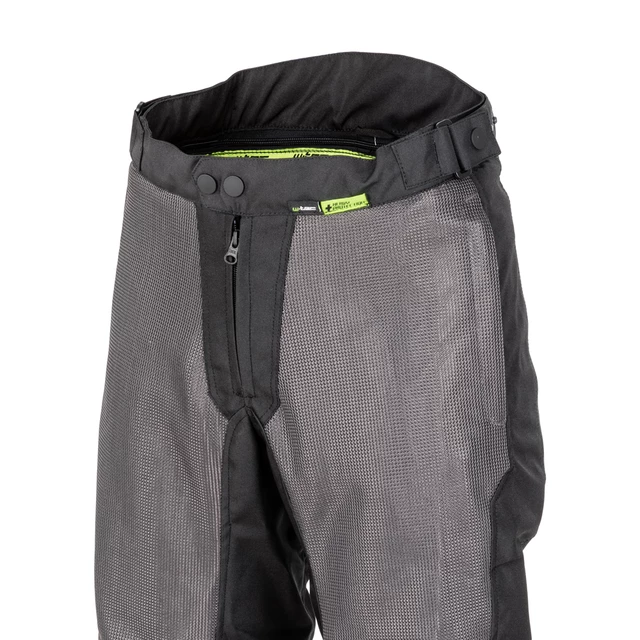 Męskie letnie spodnie motocyklowe W-TEC Alquizar - Czarno-szary