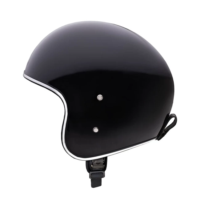 Kask motocyklowy otwarty W-TEC Angeric Gloss Black - Gloss Black