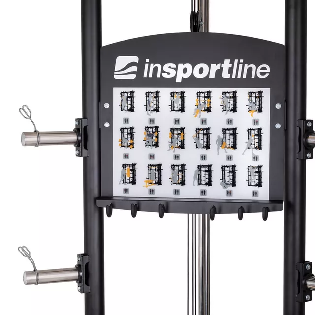 Brama do ćwiczeń stojak inSPORTline Cable Column CC410 ∙ wyciągi, smith, klatka ∙ udźwig 200 kg