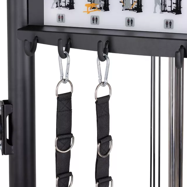 Brama do ćwiczeń stojak inSPORTline Cable Column CC410 ∙ wyciągi, smith, klatka ∙ udźwig 200 kg