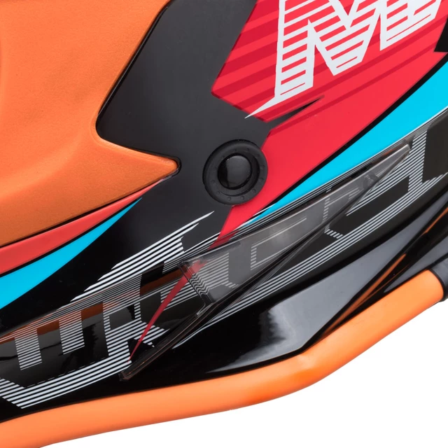 Kask motocyklowy cross enduro W-TEC V321 ∙ ABS ∙ ECE 22-05 ∙ wentylacja ∙ lekki - Północny ogień