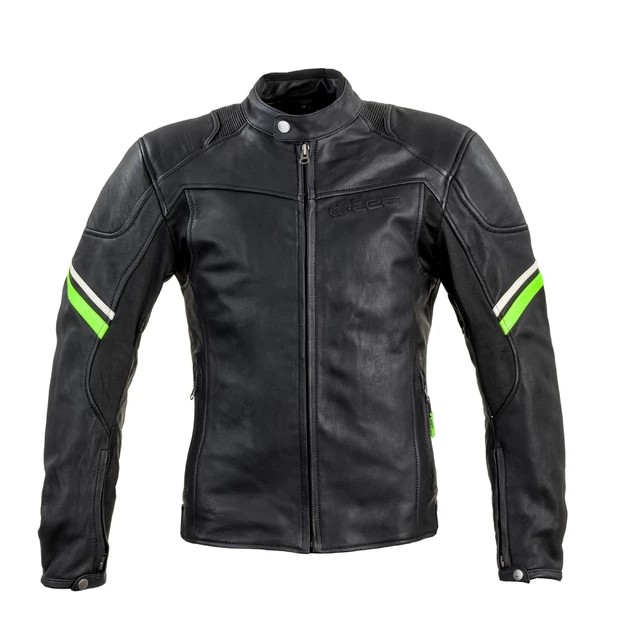 Skórzana kurtka motocyklowa W-TEC Montegi - Czarny matowy