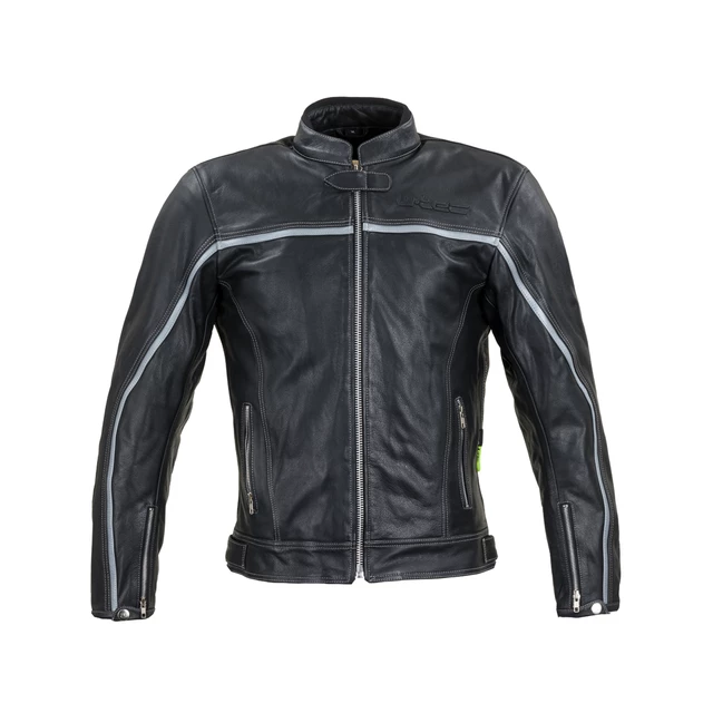 Skórzana kurtka motocyklowa W-TEC Mathal - Czarny - Czarny