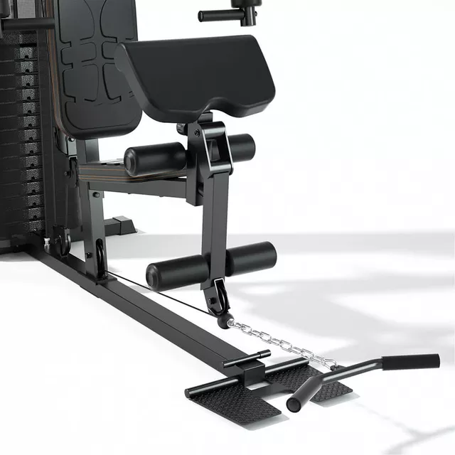 Atlas wielofunkcyjny do ćwiczeń inSPORTline ProfiGym C45 ∙ 90 kg obciążenia ∙ regulowane oparcie ∙ wyciągi górny / dolny