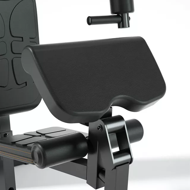 Atlas wielofunkcyjny do ćwiczeń inSPORTline ProfiGym C45 ∙ 90 kg obciążenia ∙ regulowane oparcie ∙ wyciągi górny / dolny