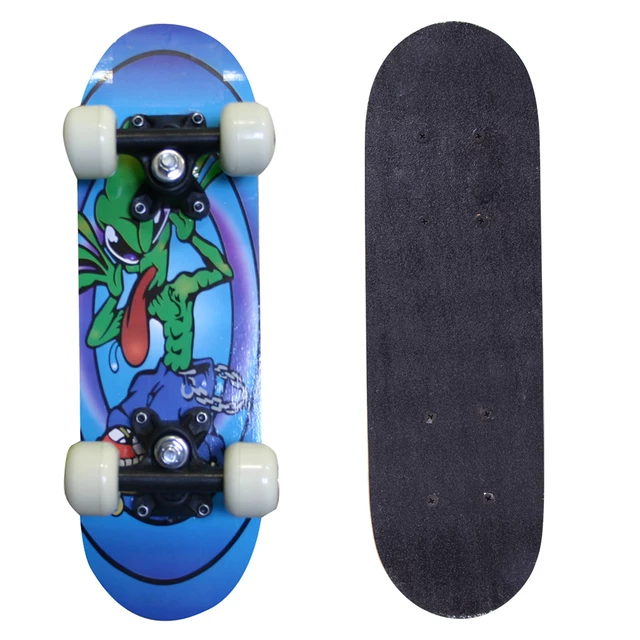 Dziecięca deskorolka Worker Kid Skateboy ∙ nośność 40 kg ∙ deska 17" klon ∙ koła  50 mm ∙ łożyska ABEC 3 ∙ antypoślizgowy grip - Obcy - Obcy