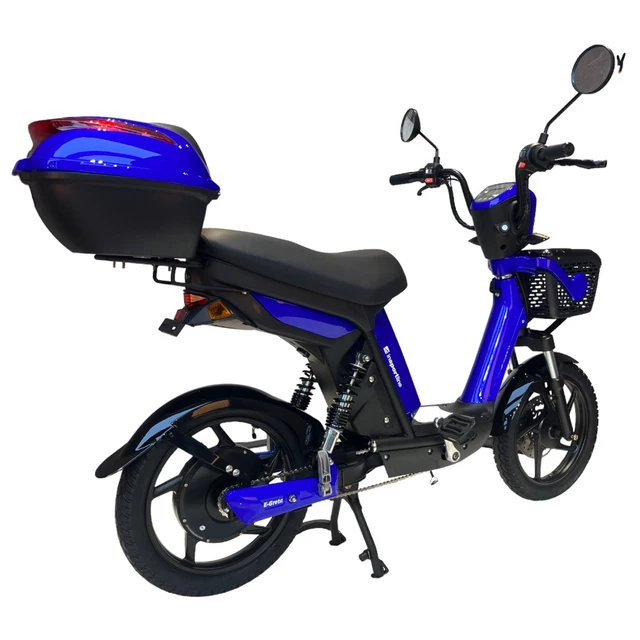 Skuter elektryczny z pedałami motorower inSPORTline E-Greta 12Ah - OUTLET - Czerwony