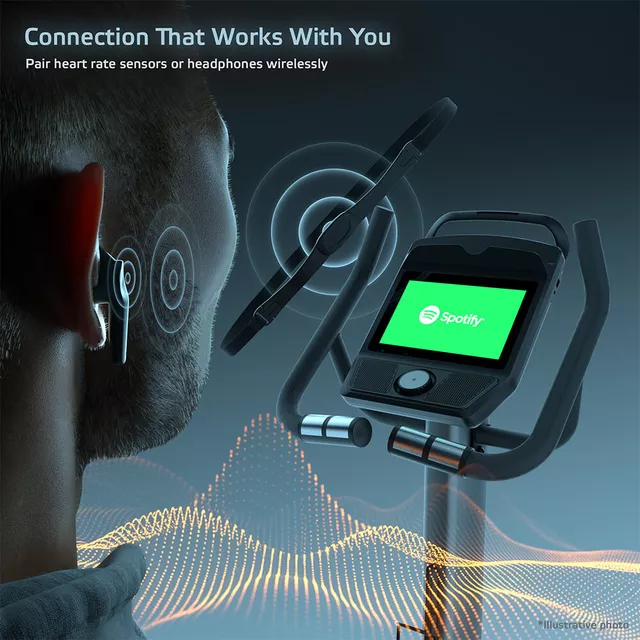 Profesjonalny rower treningowy stacjonarny inSPORTline ZenBike 600 ∙ Zwift, Kinomap i FitShow ∙ Bluetooth