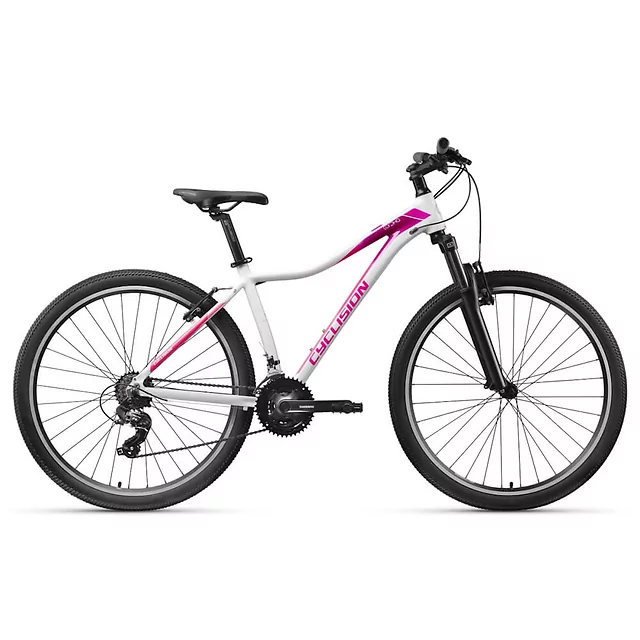 Damski rower górski Cyclision Corpha 6 MK-II 29" ∙ 21 biegów Shimano ∙ amortyzowany widelec ∙ hamulce V-brake ∙ rama aluminiowa - Pink Wave - Pink Wave
