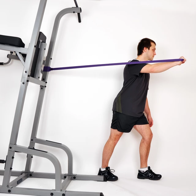 Guma oporowa / pętla do ćwiczeń inSPORTline Hangy Light 22 mm ∙ długość 204 cm ∙ opór do 15 kg