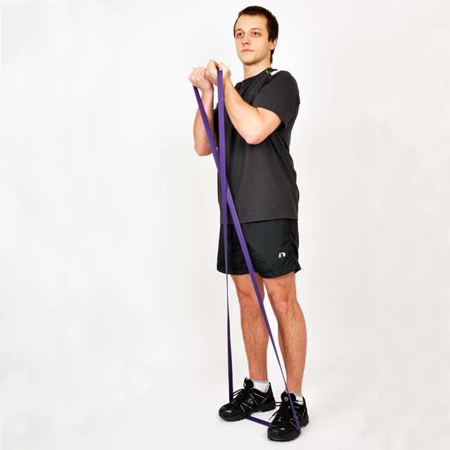 Guma oporowa / pętla do ćwiczeń inSPORTline Hangy Light 22 mm ∙ długość 204 cm ∙ opór do 15 kg
