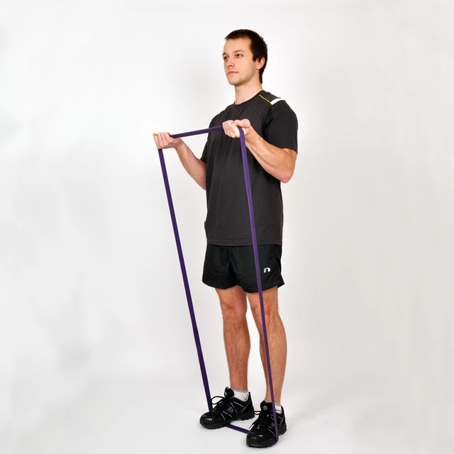 Guma oporowa / pętla do ćwiczeń inSPORTline Hangy Light 22 mm ∙ długość 204 cm ∙ opór do 15 kg