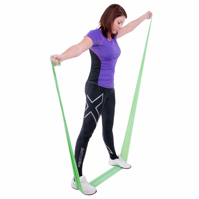 Taśma oporowa / ekspander do ćwieczeń inSPORTline Morpo Roll 45 Medium ∙ 14 cm ∙ opór 2 kg