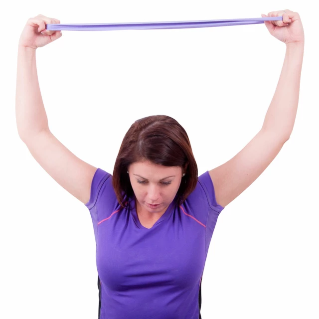 Guma oporowa (powerband) inSPORTline Hangy Light ∙ 70 cm ∙ opór 3,1 kg ∙ szer. 5 cm
