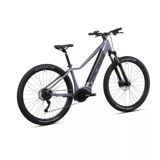 Górski rower elektryczny Crussis e-Fionna 7.11 ∙ Panasonic 250W ∙ 715Wh ∙ widelec Suntour 100mm ∙ hamulce hydrauliczne Shimano ∙ 9 biegów