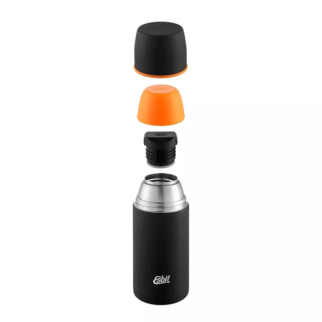 Termos próżniowy Esbit Classic VF750ML-2 ∙ stal nierdzewna ∙ z dwoma kubkami ∙ dwa korki ∙ powłoka proszkowa