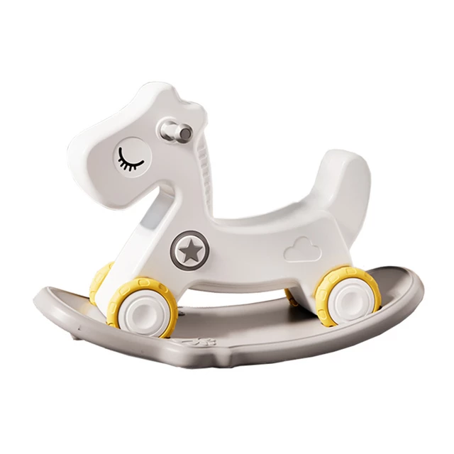 Rowerek biegowy i konik na biegunach inSPORTline Etalino ∙ 2w1 ∙ waga 3 kg ∙ nośność 40 kg ∙ HDPE ∙ dla dzieci 3+ - kawowy