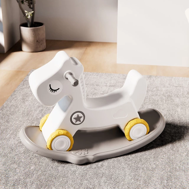 Rowerek biegowy i konik na biegunach inSPORTline Etalino ∙ 2w1 ∙ waga 3 kg ∙ nośność 40 kg ∙ HDPE ∙ dla dzieci 3+ - kawowy