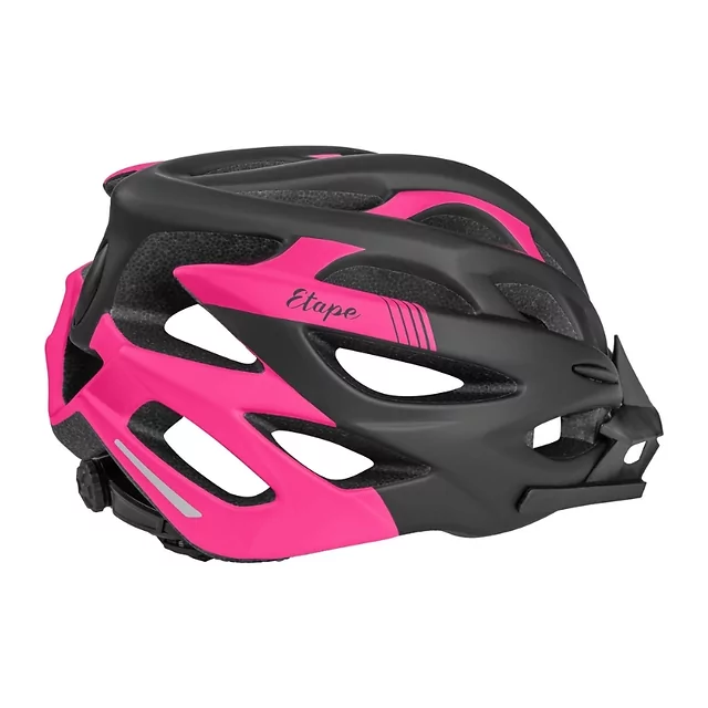 Kask rowerowy Etape Vesper ∙ technologia in-mold ∙ waga 350 g ∙ 23 otwory wentylacyjne ∙ siatka przeciw owadom