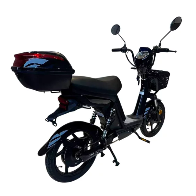 Skuter elektryczny W-TEC E-Greta II 12Ah 18" ∙ silnik 350 W ∙ zasięg do 50 km ∙ nośność 120 kg ∙ akumulator 15 Ah - Niebieski